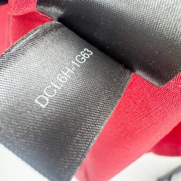 Lafayette 148 New York Raleigh Belted Silk Midi Dress in Flame Size S NWT - Picture 11 of 13